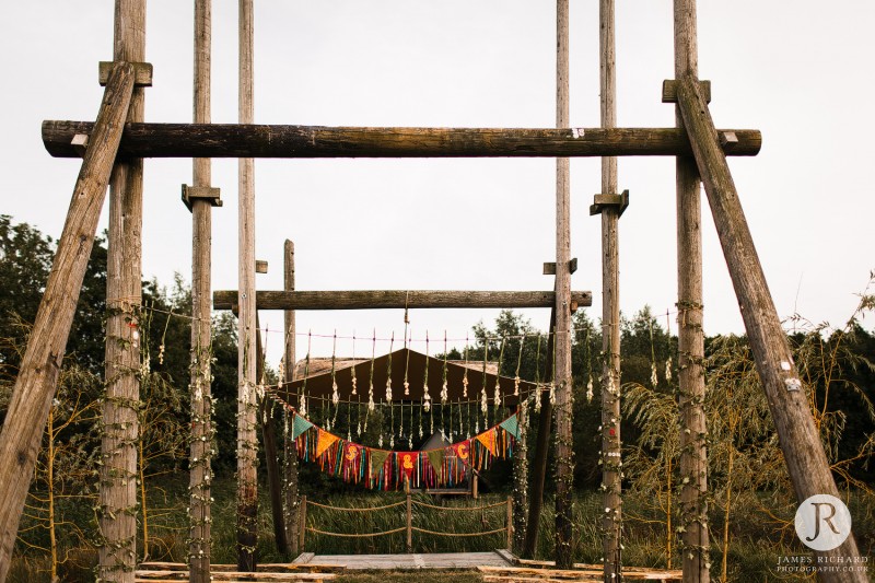 Ceremony location of wilderness weddings
